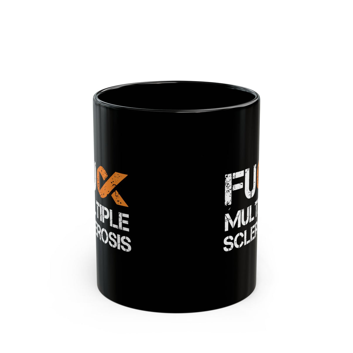 F*ck Multiple Sclerosis Black Mug โ 11oz/15oz
